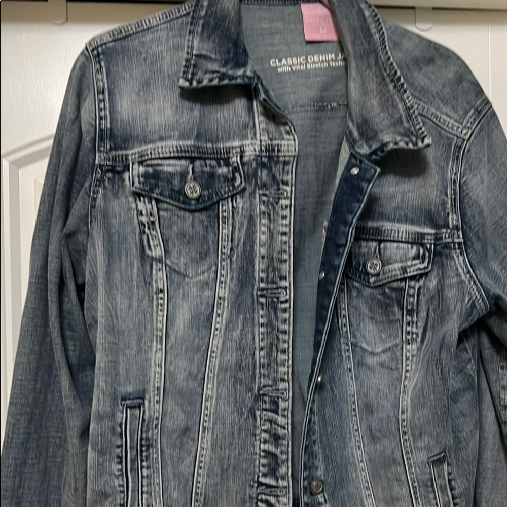 Jean denim jacket by Laurie Felt